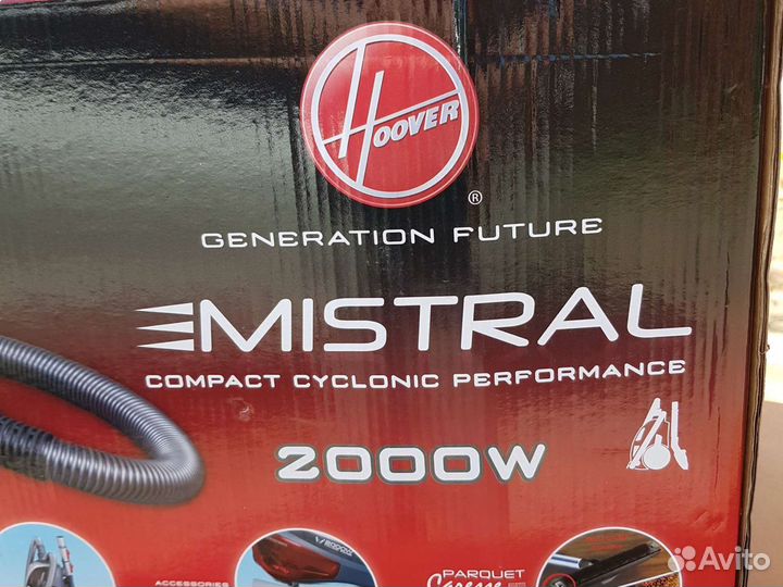 Пылесос Hoover Mistral новый