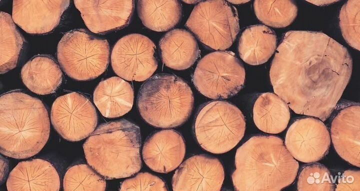 Дрова чурбаками