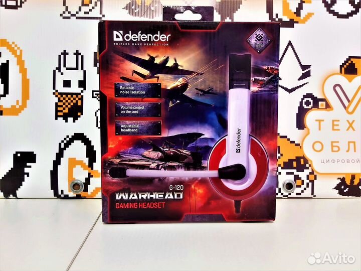Компьютерная гарнитура Defender Warhead G-120