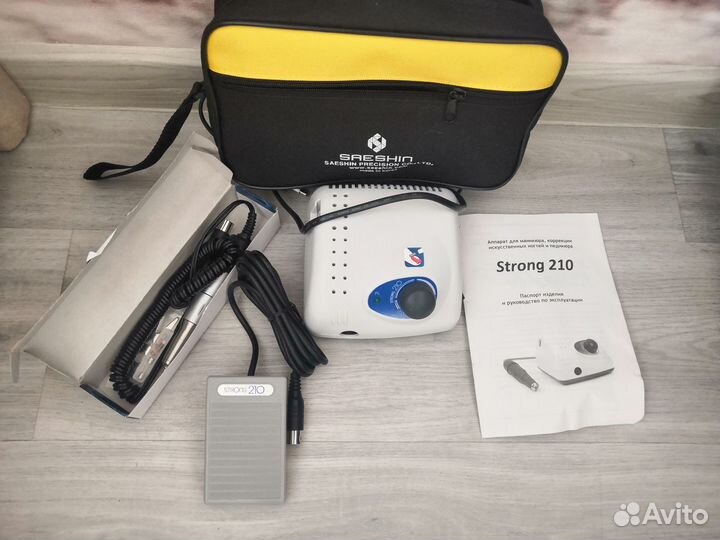 Аппарат для маникюра и педикюра Strong 210 (Ориг.)