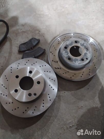 Замена тормозных колодок, дисков