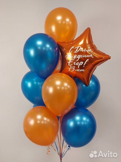 Воздушные и гелиевые шары на День рождения