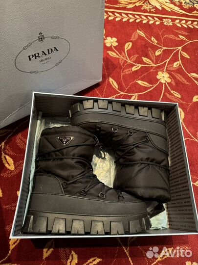 Дутики prada женские размер 37-38