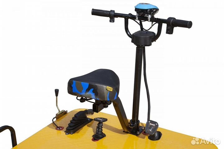 Грузовая электротележка RuTrike склад 1500