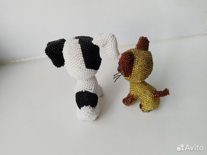 Шарик и котенок Гав