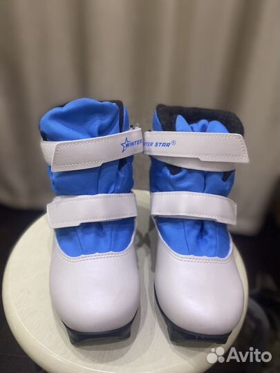 Зимние ботинка nnn и коньки детские