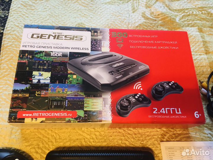 Sega Genesis Modern Wireless 300 игр