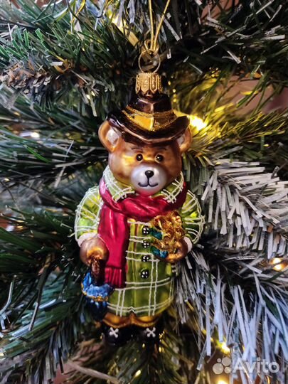 Елочные игрушки Мишки от Firma Bilinski (Польша)