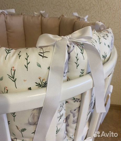 Бортики заборчик в кроватку