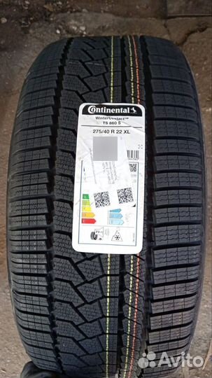 Continental WinterContact TS 860 S 275/40 R22 и 315/35 R22 107V