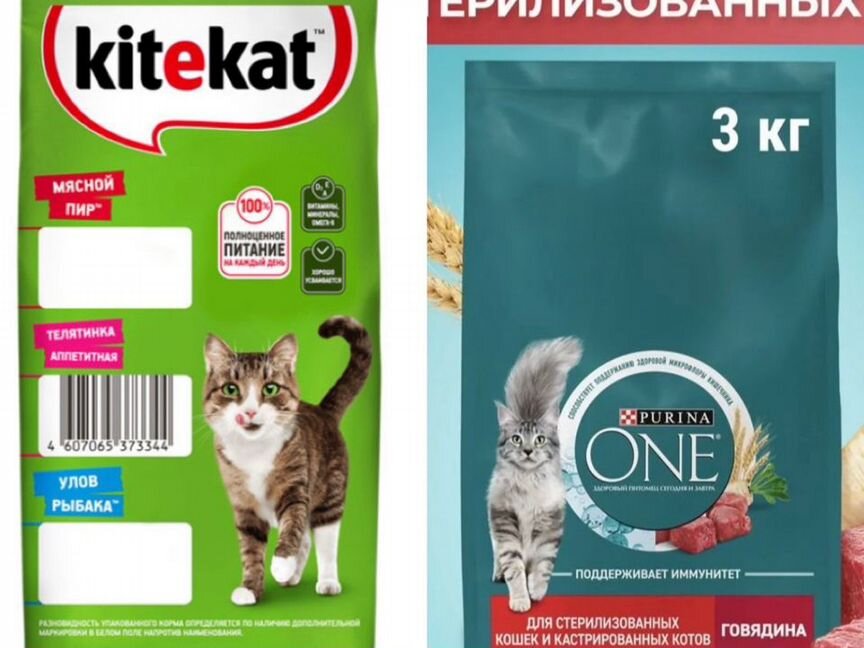 Сухой корм Kitekat