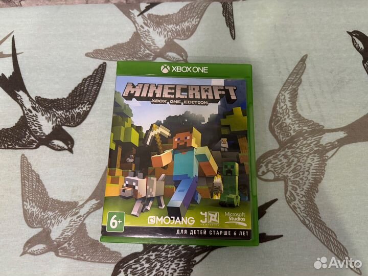 Диск майнкрафт на xbox one