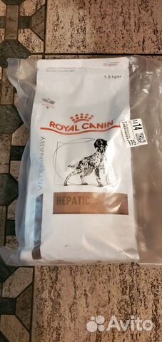 Roal canin hepatic для собак 1.5 кг