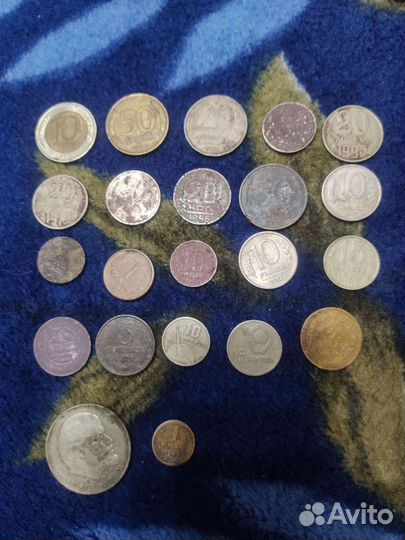 Коллекция 10 рублевых монет