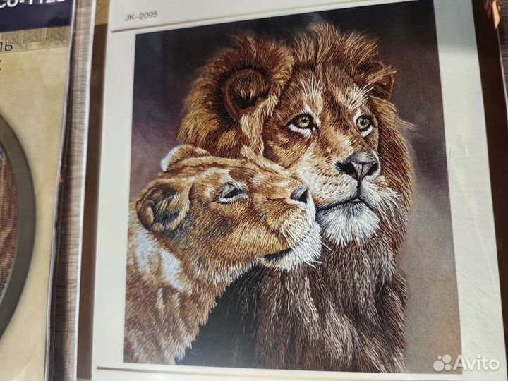 Вышивка крестом новая животные