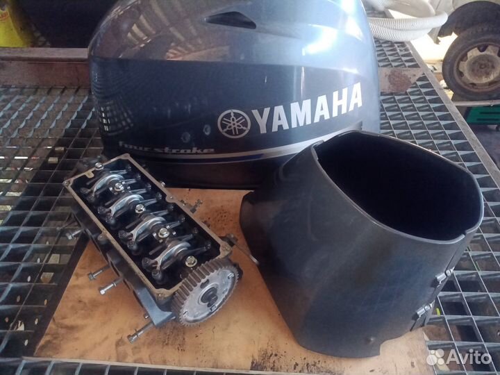 Yamaha F70aetl,2019 г разбор