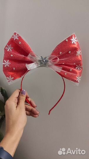 Ободок минутка, ёлочка, куклы, капля