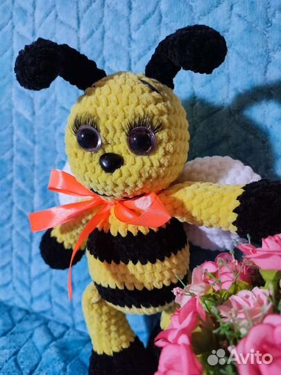 Весёлая пчёлка ручной работы