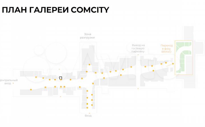 ПСН/Торговля/Услуги, 25.5 м² (Бц Comcity)