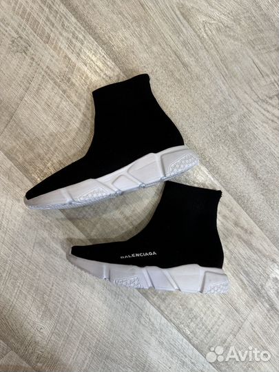 Кеды для девочки высокие текстильные 31р (19.5 см)