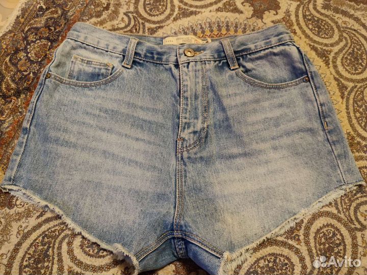 Джинсовые шорты zara из Европы