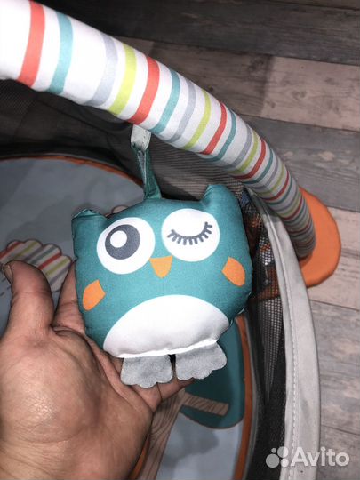 Манеж детский с ковриком