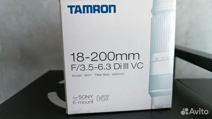 Объектив Tamron 18-200mm f/3.5-6.3 AF Di III VC