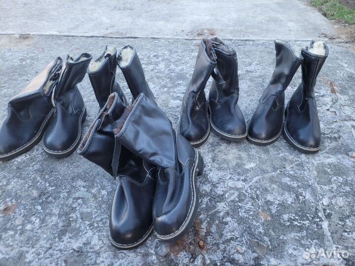 Полусапоги мужские зимние