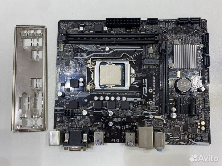 MB asus b250m-k intel G4500 + ssd256