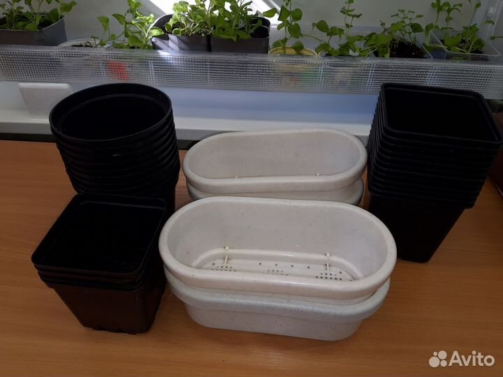 Цветочные горшки