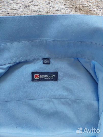 Две школьные рубашки 116-122 brostem