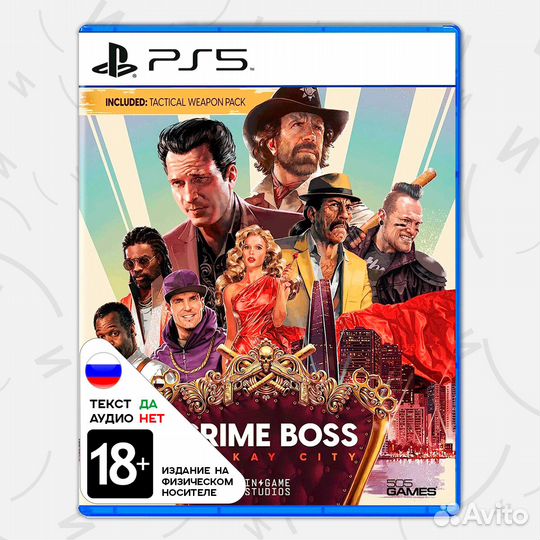 Crime Boss: Rocaky City (Б/У) PS5, русские субтитр