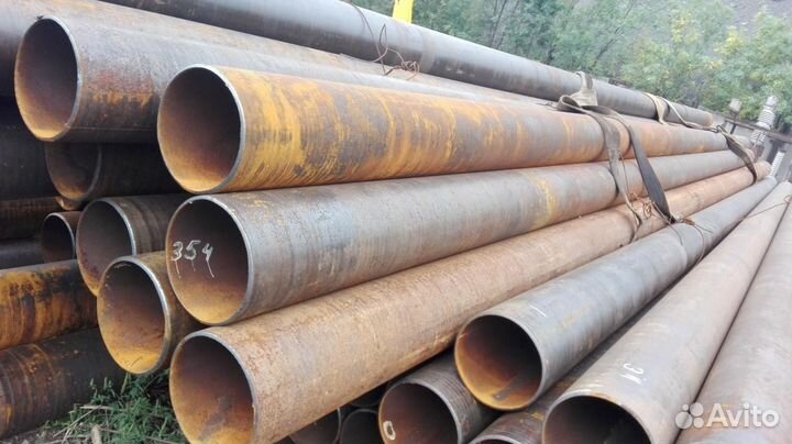 Труба бу D377мм разной толщины