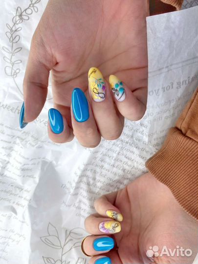 Комбинированный маникюр