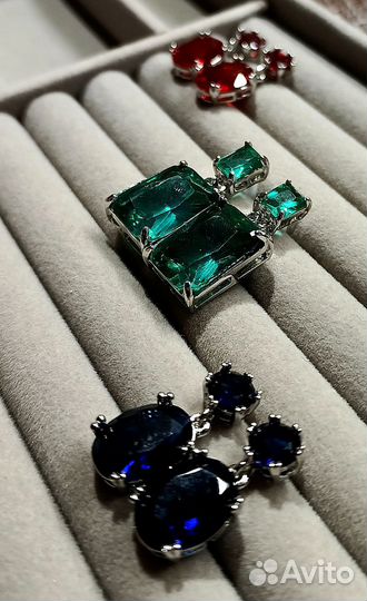 Серьги Graff серебро