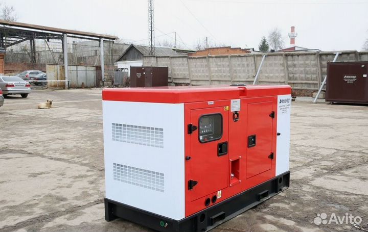 Дизельный генератор 16 кВт В шумозащитном кожухе