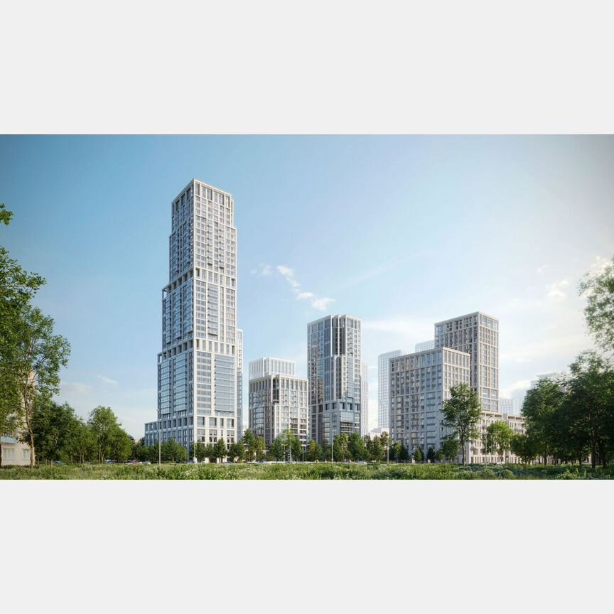 2-к. квартира, 98,5 м², 7/24 эт.