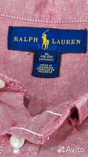 Рубашка Polo Ralph Lauren. Оригинал