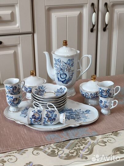 Кофейный сервиз Вербилки Гарднер Рассвет