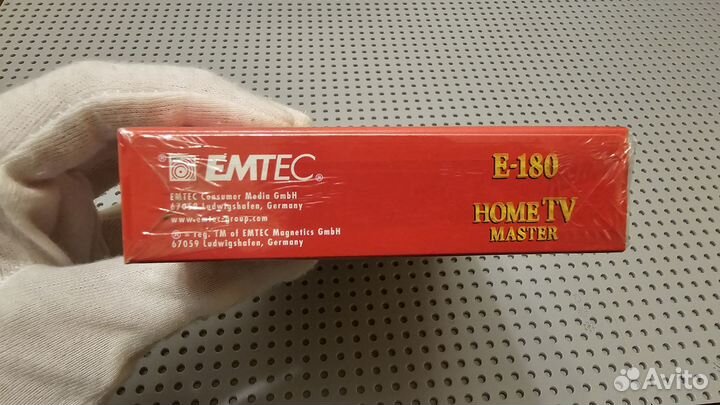 Emtec E-180 видеокассета VHS