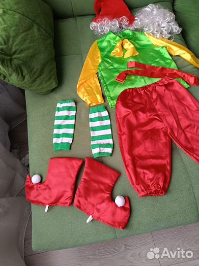 Карнавальный костюм гномика на мальчика