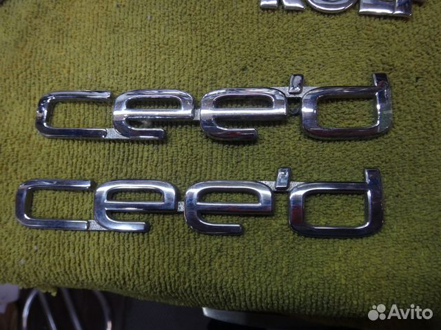 2006-2012 Сид Эмблема задняя Kia Ceed ED