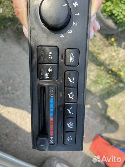 Блок управления климатом nissan almera classic