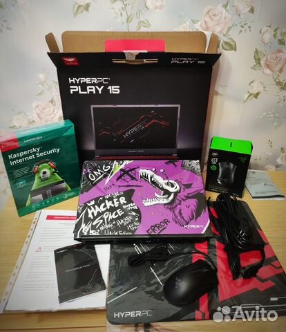 Мощный игровой ноутбук HyperPC