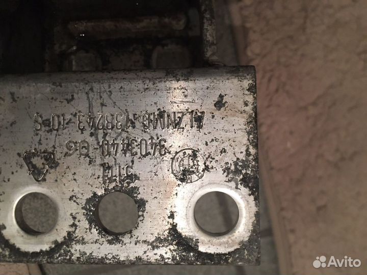 Кронштейны усилителя бампера BMW X3 e83