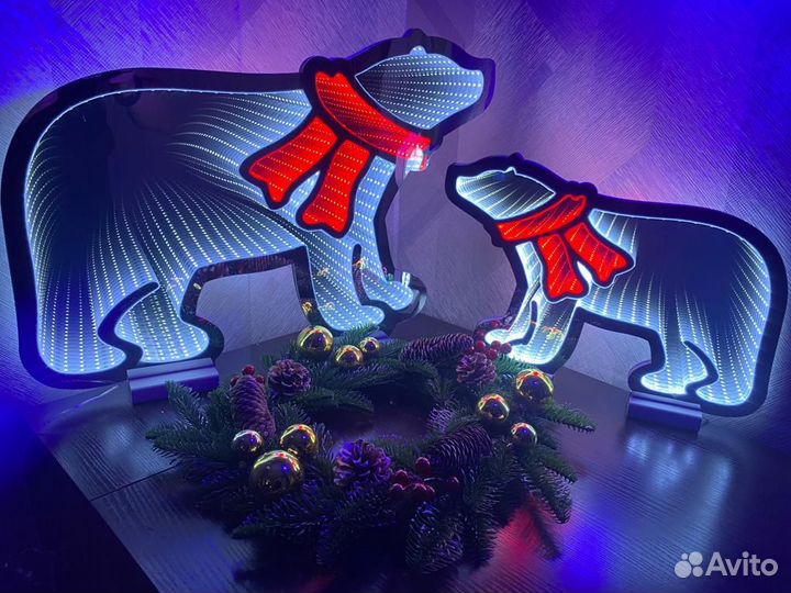 Новогодний мишка