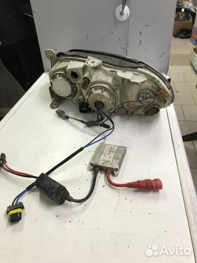 Фара левая на kia spectra бу