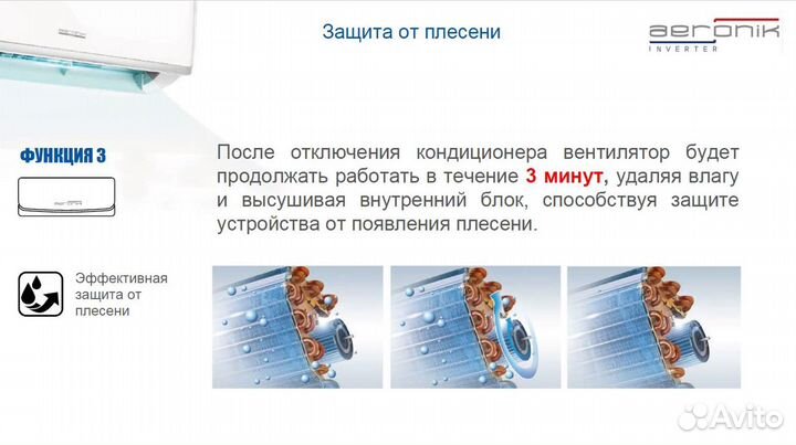 Кондиционер 7 инвертор+ бесплатная установка