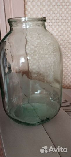 Стеклянная банка 3л, 1л, 0,7 в наличие