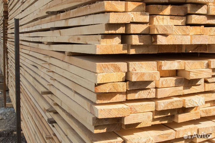 Пиломатериалы. Доска сухая 50 200 3000